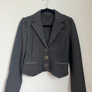 Marc by Marc Jacobs Bow Ribbon Cropped Blazer